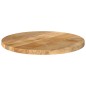 vidaXL Tischplatte Ø 50x3,8 cm Rund Massivholz Mango vidaXL Tischplatte Ø 50x3,8 cm Rund Massivholz Mango