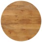 vidaXL Tischplatte Ø 90x2,5 cm Rund Massivholz Mango vidaXL Tischplatte Ø 90x2,5 cm Rund Massivholz Mango