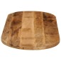 vidaXL Tischplatte 140x60x2,5 cm Oval Raues Massives Mangoholz vidaXL Tischplatte 140x60x2,5 cm Oval Raues Massives Mangoholz