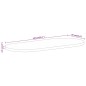 vidaXL Tischplatte 140x60x2,5 cm Oval Raues Massives Mangoholz vidaXL Tischplatte 140x60x2,5 cm Oval Raues Massives Mangoholz