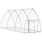 vidaXL Kaninchenkäfig Silbern 300x105x120 cm Verzinkter Stahl vidaXL Kaninchenkäfig Silbern 300x105x120 cm Verzinkter Stahl