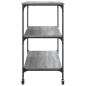 vidaXL Küchenwagen Grau Sonoma 102x50x95 cm Holzwerkstoff vidaXL Küchenwagen Grau Sonoma 102x50x95 cm Holzwerkstoff