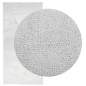 vidaXL Teppich OVIEDO Kurzflor Grau 100x200 cm vidaXL Teppich OVIEDO Kurzflor Grau 100x200 cm