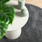 vidaXL Teppich OVIEDO Kurzflor Anthrazit Ø 160 cm vidaXL Teppich OVIEDO Kurzflor Anthrazit Ø 160 cm