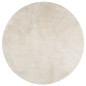 vidaXL Teppich OVIEDO Kurzflor Beige Ø 280 cm vidaXL Teppich OVIEDO Kurzflor Beige Ø 280 cm
