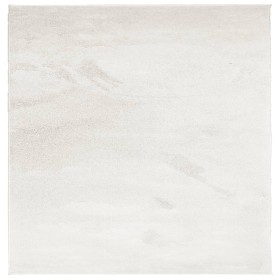 vidaXL Teppich OVIEDO Kurzflor Beige 240x240 cm