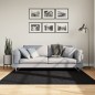 vidaXL Teppich OVIEDO Kurzflor Schwarz 160x160 cm vidaXL Teppich OVIEDO Kurzflor Schwarz 160x160 cm