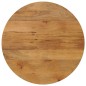vidaXL Tischplatte Ø 70x2,5 cm Rund Massivholz Mango vidaXL Tischplatte Ø 70x2,5 cm Rund Massivholz Mango