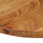 vidaXL Tischplatte Ø 70x2,5 cm Rund Massivholz Mango vidaXL Tischplatte Ø 70x2,5 cm Rund Massivholz Mango