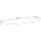 vidaXL Tischplatte 140x50x3,8 cm Oval Raues Massives Mangoholz vidaXL Tischplatte 140x50x3,8 cm Oval Raues Massives Mangoholz