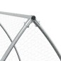 vidaXL Hasenstall Silbern 600x105x120 cm Verzinkter Stahl vidaXL Hasenstall Silbern 600x105x120 cm Verzinkter Stahl