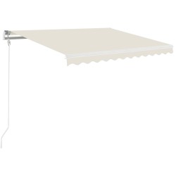 Gelenkarmmarkise Automatisch 350x250 cm Creme