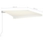 Gelenkarmmarkise Automatisch 350x250 cm Creme Gelenkarmmarkise Automatisch 350x250 cm Creme