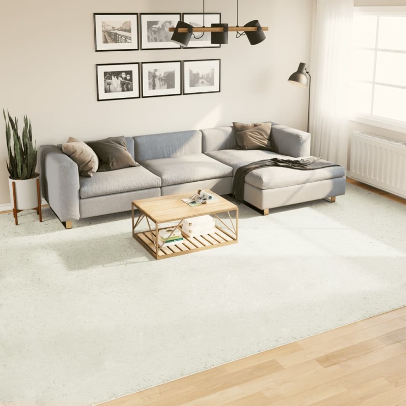 vidaXL Teppich OVIEDO Kurzflor Creme 300x400 cm vidaXL Teppich OVIEDO Kurzflor Creme 300x400 cm
