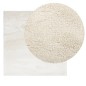 vidaXL Teppich OVIEDO Kurzflor Beige 160x160 cm vidaXL Teppich OVIEDO Kurzflor Beige 160x160 cm