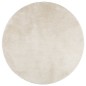 vidaXL Teppich OVIEDO Kurzflor Beige Ø 80 cm vidaXL Teppich OVIEDO Kurzflor Beige Ø 80 cm