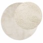 vidaXL Teppich OVIEDO Kurzflor Beige Ø 80 cm vidaXL Teppich OVIEDO Kurzflor Beige Ø 80 cm