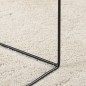 vidaXL Teppich OVIEDO Kurzflor Beige Ø 80 cm vidaXL Teppich OVIEDO Kurzflor Beige Ø 80 cm