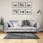vidaXL Teppich OVIEDO Kurzflor Anthrazit 120x120 cm vidaXL Teppich OVIEDO Kurzflor Anthrazit 120x120 cm