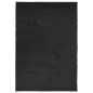 vidaXL Teppich OVIEDO Kurzflor Schwarz 140x200 cm vidaXL Teppich OVIEDO Kurzflor Schwarz 140x200 cm