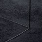 vidaXL Teppich OVIEDO Kurzflor Schwarz 140x200 cm vidaXL Teppich OVIEDO Kurzflor Schwarz 140x200 cm
