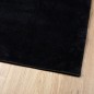 vidaXL Teppich OVIEDO Kurzflor Schwarz 200x200 cm vidaXL Teppich OVIEDO Kurzflor Schwarz 200x200 cm