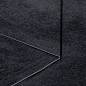 vidaXL Teppich OVIEDO Kurzflor Schwarz Ø 200 cm vidaXL Teppich OVIEDO Kurzflor Schwarz Ø 200 cm