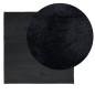 vidaXL Teppich OVIEDO Kurzflor Schwarz 120x120 cm vidaXL Teppich OVIEDO Kurzflor Schwarz 120x120 cm