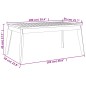 vidaXL Gartensofa-Set mit Kissen Massivholz Akazie vidaXL Gartensofa-Set mit Kissen Massivholz Akazie