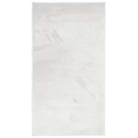 vidaXL Teppich OVIEDO Kurzflor Grau 80x150 cm