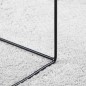 vidaXL Teppich OVIEDO Kurzflor Grau 80x150 cm vidaXL Teppich OVIEDO Kurzflor Grau 80x150 cm