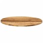 vidaXL Tischplatte Ø 70x3,8 cm Rund Raues Massives Mangoholz vidaXL Tischplatte Ø 70x3,8 cm Rund Raues Massives Mangoholz