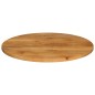 vidaXL Tischplatte Ø 80x3,8 cm Rund Massivholz Mango vidaXL Tischplatte Ø 80x3,8 cm Rund Massivholz Mango