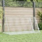 vidaXL Kaninchenkäfig Silbern 200x105x91 cm Verzinkter Stahl vidaXL Kaninchenkäfig Silbern 200x105x91 cm Verzinkter Stahl