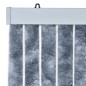 vidaXL Insektenschutz-Vorhang Silbern 120x220 cm Chenille vidaXL Insektenschutz-Vorhang Silbern 120x220 cm Chenille