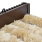 vidaXL Insektenschutz-Vorhang Beige 120x220 cm Chenille vidaXL Insektenschutz-Vorhang Beige 120x220 cm Chenille