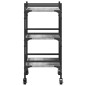 vidaXL Küchenwagen Grau Sonoma 50x35x75,5 cm Holzwerkstoff vidaXL Küchenwagen Grau Sonoma 50x35x75,5 cm Holzwerkstoff