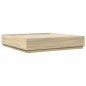 vidaXL Bettgestell mit LED Sonoma-Eiche 200x200 cm Holzwerkstoff vidaXL Bettgestell mit LED Sonoma-Eiche 200x200 cm Holzwerkstoff