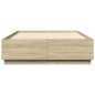 vidaXL Bettgestell Sonoma-Eiche 140x200 cm Holzwerkstoff vidaXL Bettgestell Sonoma-Eiche 140x200 cm Holzwerkstoff