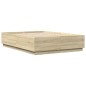 vidaXL Bettgestell Sonoma-Eiche 150x200 cm Holzwerkstoff vidaXL Bettgestell Sonoma-Eiche 150x200 cm Holzwerkstoff