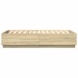 vidaXL Bettgestell Sonoma-Eiche 150x200 cm Holzwerkstoff vidaXL Bettgestell Sonoma-Eiche 150x200 cm Holzwerkstoff