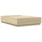 vidaXL Bettgestell Sonoma-Eiche 150x200 cm Holzwerkstoff vidaXL Bettgestell Sonoma-Eiche 150x200 cm Holzwerkstoff