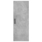 Highboard Betongrau 34,5x34x180 cm Holzwerkstoff Highboard Betongrau 34,5x34x180 cm Holzwerkstoff