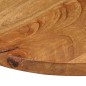vidaXL Tischplatte Ø 80x2,5 cm Rund Massivholz Mango vidaXL Tischplatte Ø 80x2,5 cm Rund Massivholz Mango