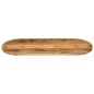 vidaXL Tischplatte 110x50x3,8 cm Oval Raues Massives Mangoholz vidaXL Tischplatte 110x50x3,8 cm Oval Raues Massives Mangoholz
