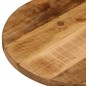 vidaXL Tischplatte 110x50x3,8 cm Oval Raues Massives Mangoholz vidaXL Tischplatte 110x50x3,8 cm Oval Raues Massives Mangoholz