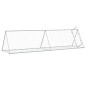 vidaXL Kaninchenkäfig Silbern 400x105x91 cm Verzinkter Stahl vidaXL Kaninchenkäfig Silbern 400x105x91 cm Verzinkter Stahl