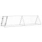 vidaXL Kaninchenkäfig Silbern 400x105x91 cm Verzinkter Stahl vidaXL Kaninchenkäfig Silbern 400x105x91 cm Verzinkter Stahl