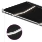 Automatische Markise mit LED & Windsensor 450x300 cm Anthrazit Automatische Markise mit LED & Windsensor 450x300 cm Anthrazit
