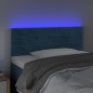 vidaXL LED Kopfteil Dunkelblau 80x5x78/88 cm Samt vidaXL LED Kopfteil Dunkelblau 80x5x78/88 cm Samt